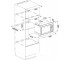 Встраиваемая микроволновая печь  FMW 250 SM G XS 131.0264.294:Чертеж 