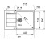 Кухонная мойка  SIRIUS 2.0 S2D 611-78 XL 143.0671.747:Чертеж 