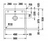 Кухонная мойка  SIRIUS SID 610-50 143.0691.532:Чертеж 