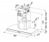 Вытяжка кухонная  NEPTUNE FNE 925 XS 325.0541.091:Чертеж 