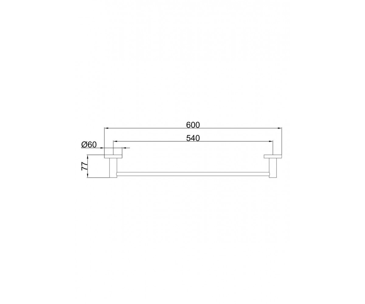Вешалка для полотенец  F30 F30201:Чертеж 