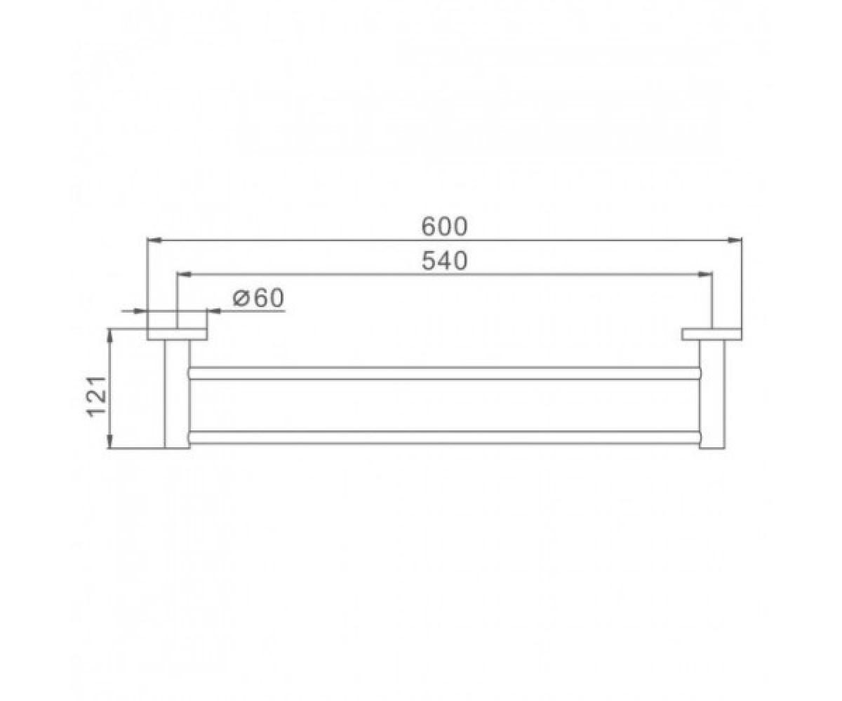 Вешалка для полотенец  F30 F30209:Чертеж 
