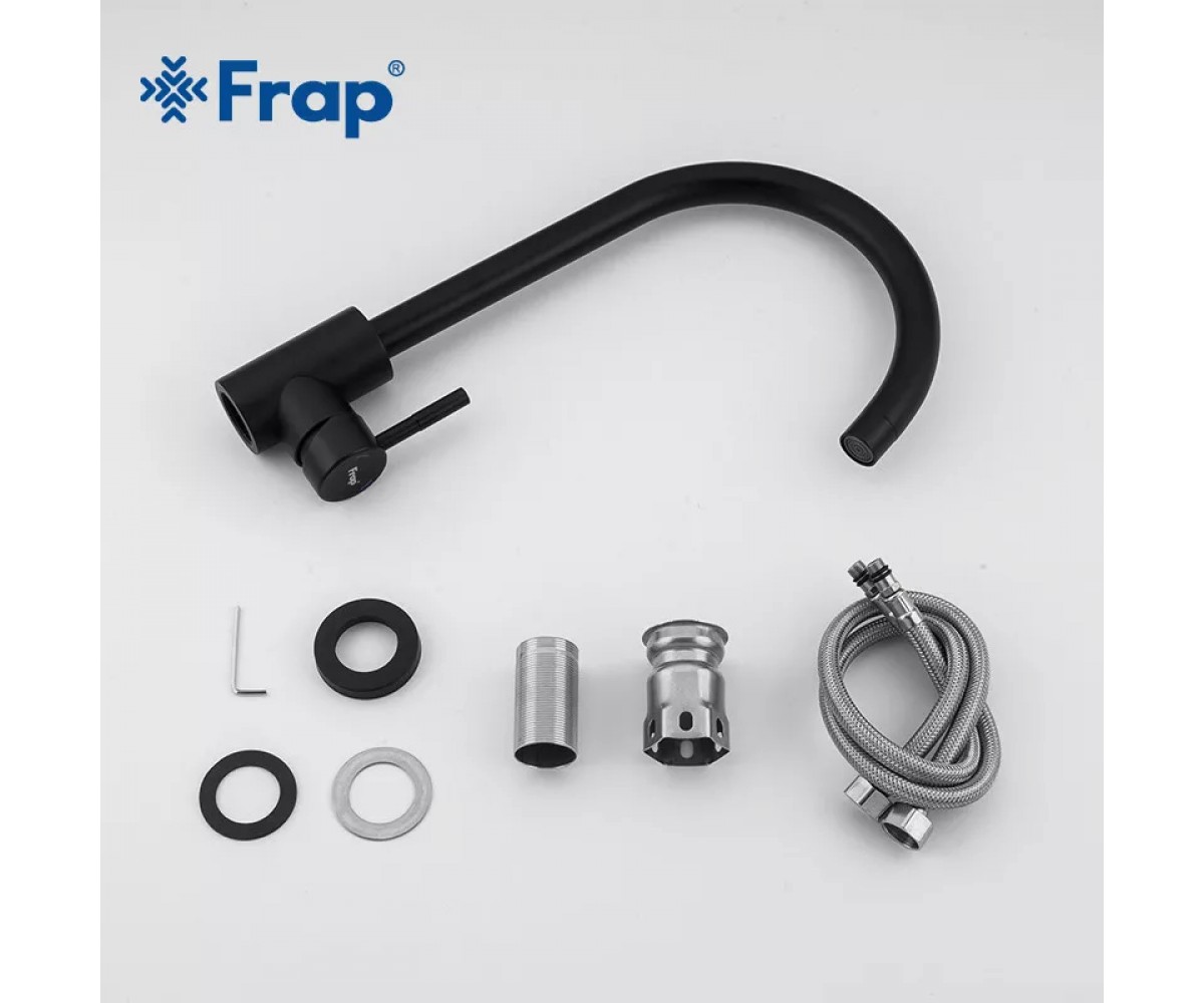 Змішувач для кухні Frap F40899-4, чорний  F40899-4:Фото 6