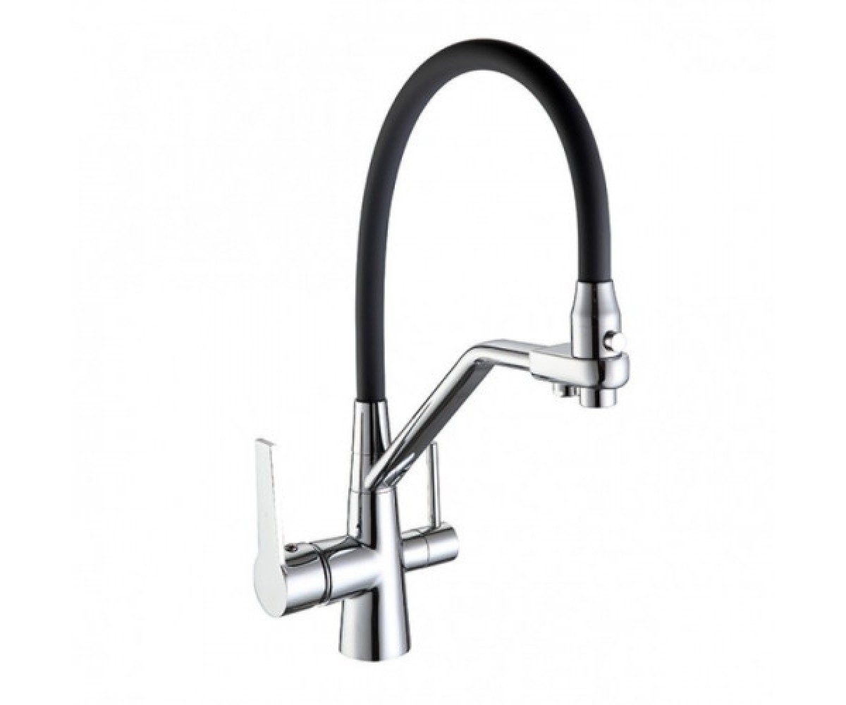 Кухонный смеситель на две воды FRAP H74 F4374-1 F4374-1