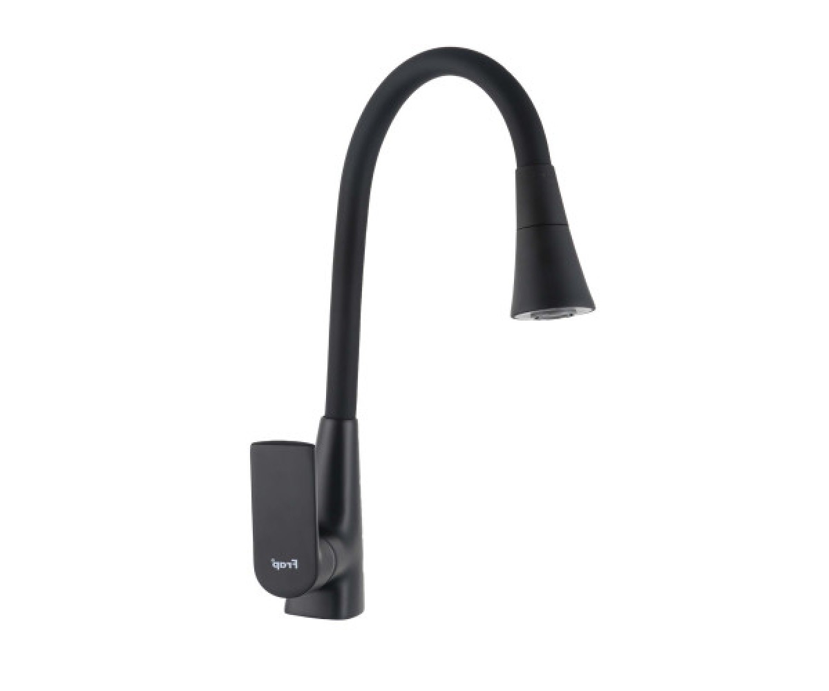 Смеситель с гибким поворотным изливом FRAP  F4471-6 F4471-6