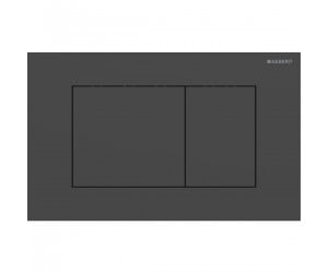 Щітка для змії підщепи SIGMA40 SQUARE, матова чорна, легко миється GEBERIT  115.629.14.1