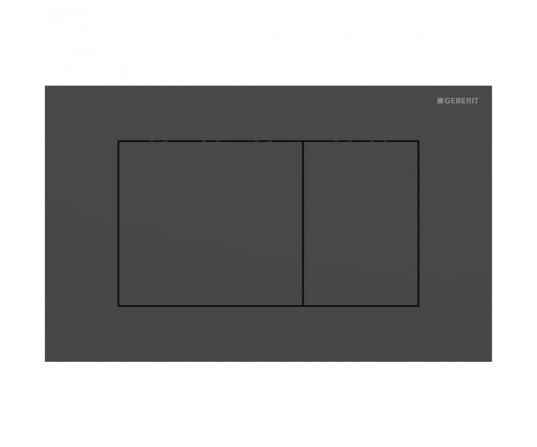 Щітка для змії підщепи SIGMA40 SQUARE, матова чорна, легко миється GEBERIT  115.629.14.1 115.629.14.1