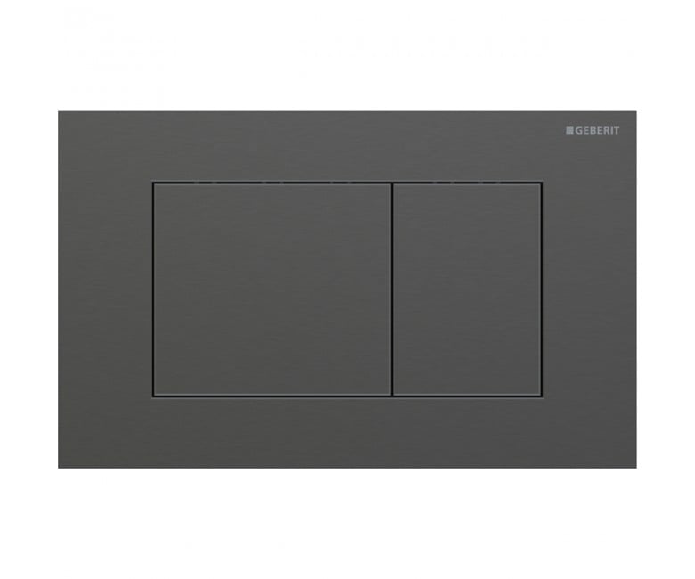 Клавіатура зміїної підщепи SIGMA40 SQUARE, чорний хром/матовий, легко чиститься GEBERIT  115.629.QD.1 115.629.QD.1