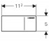 Клавиша пневматическая  SIGMA 70 115.630.SI.1:Чертеж 