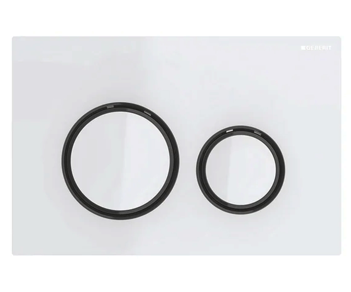 Клавіша подвійна GEBERIT SIGMA 21 115.651.SI.1 115.651.SI.1