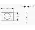 Клавиша одинарная  SIGMA 10 115.758.14.5:Чертеж 