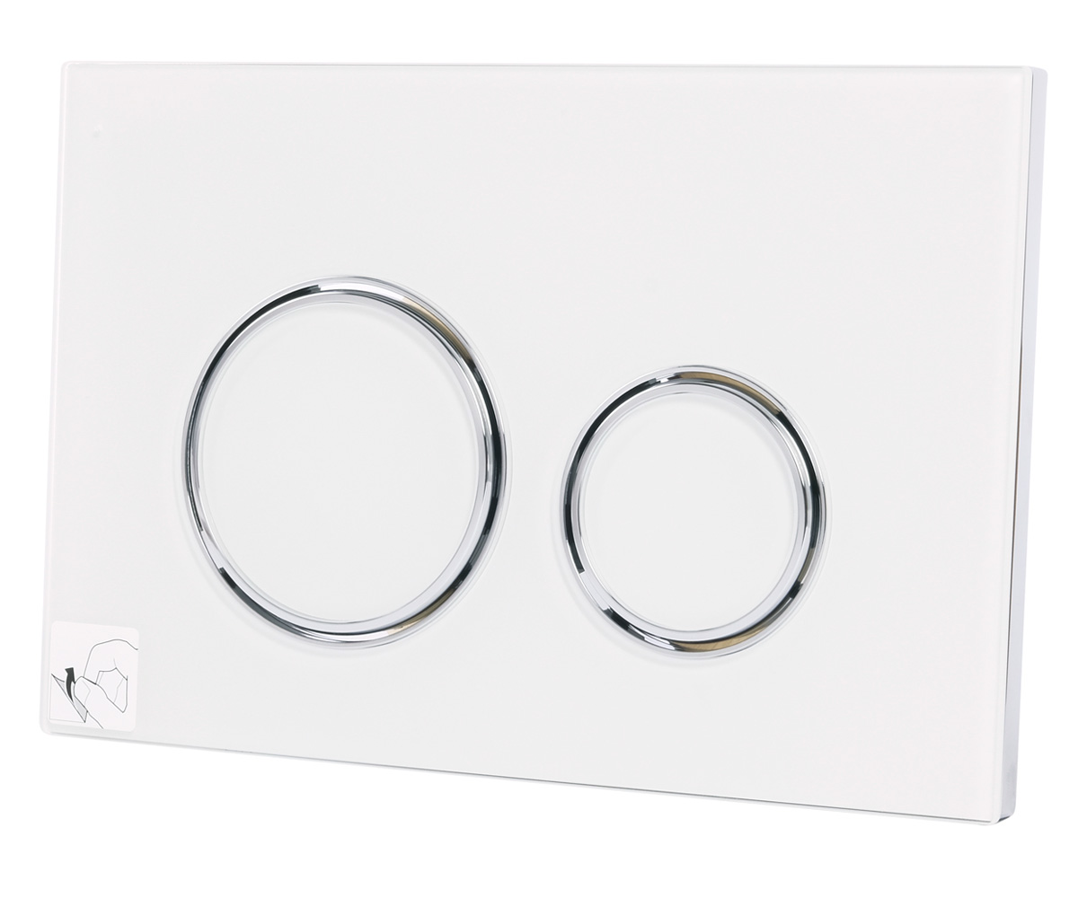 Клавіша подвійна GEBERIT SIGMA 21 115.884.SI.1 115.884.SI.1