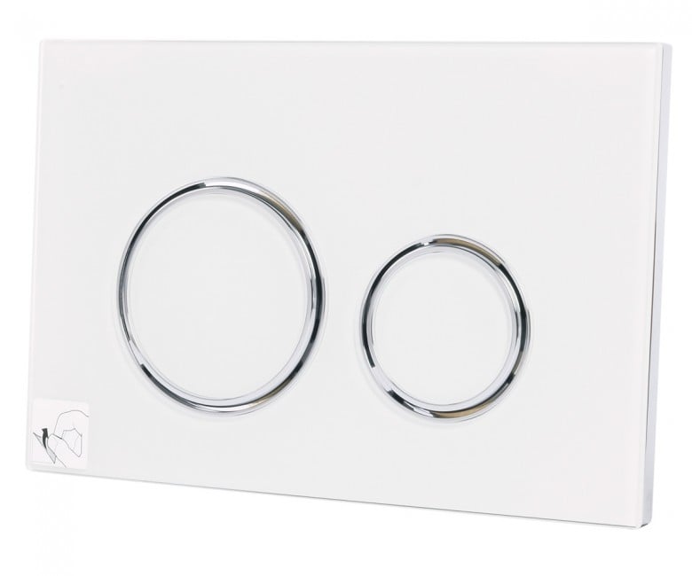 Клавіша подвійна GEBERIT SIGMA 21 115.884.SI.1 115.884.SI.1