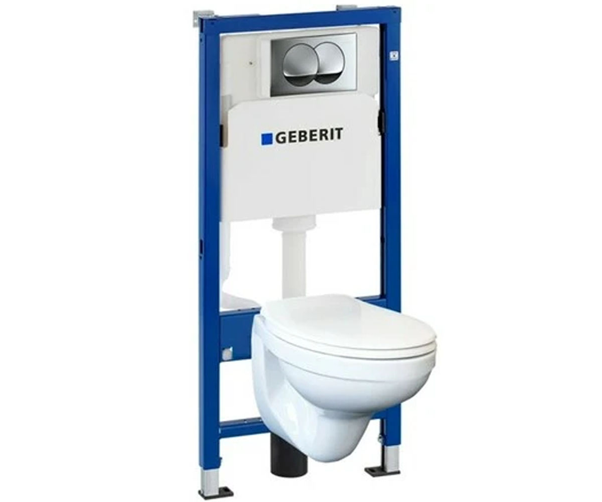 Унитаз с инсталляцией GEBERIT DUOFIX PRO 20 118.315.21.2 118.315.21.2