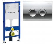 Установка за допомогою ключа GEBERIT DUOFIX  458.103.00.1+115.125.21.1