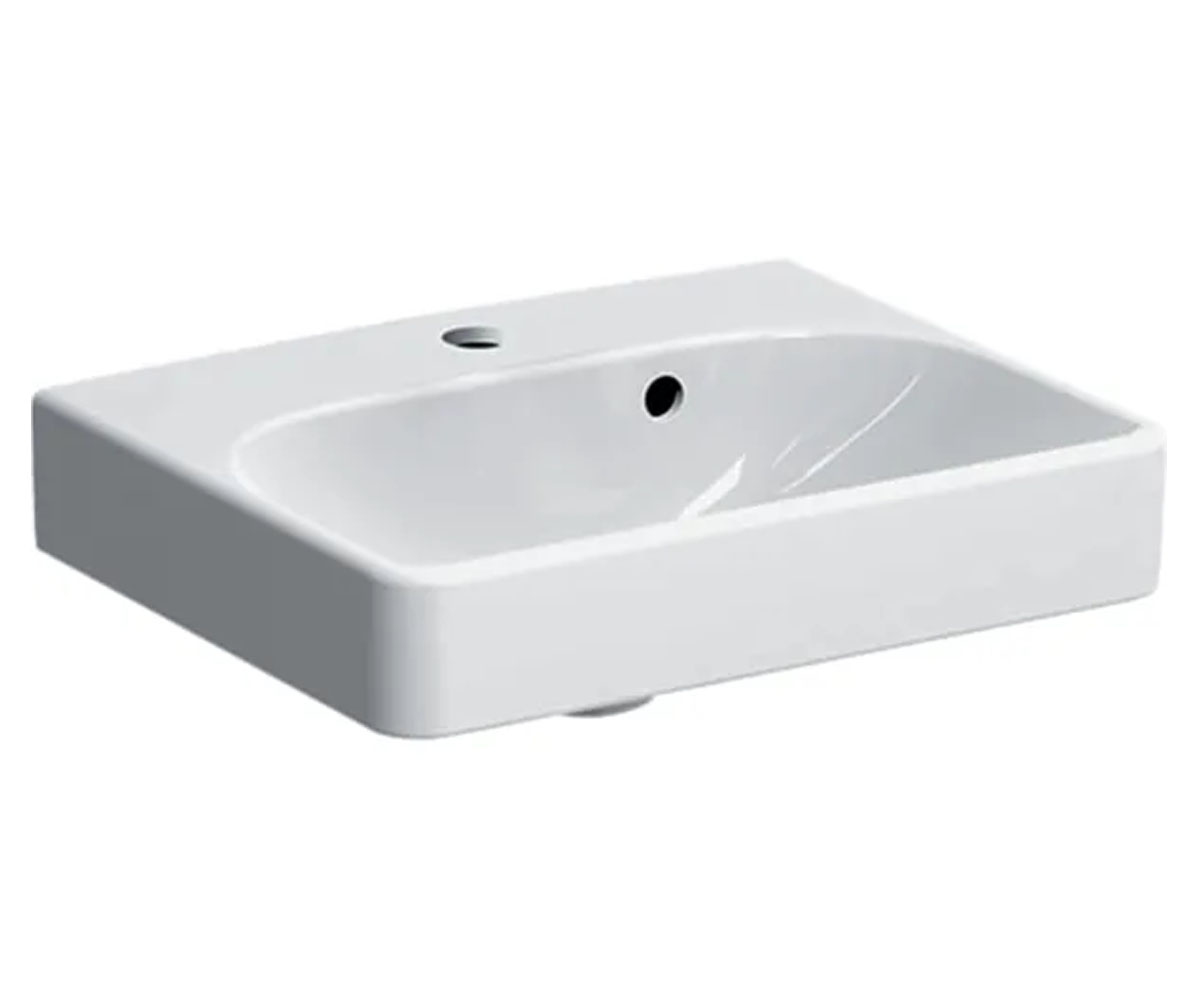Раковина подвесная 45 см GEBERIT SMYLE SQUARE 500.222.01.1 500.222.01.1