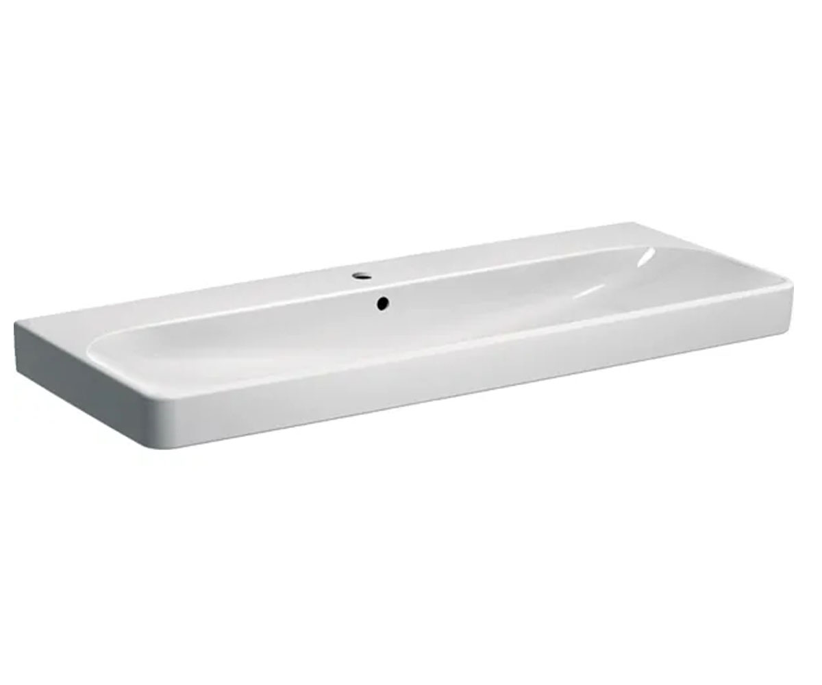 Умивальник прямокутний 120 см GEBERIT SMYLE  500.226.01.1 500.226.01.1
