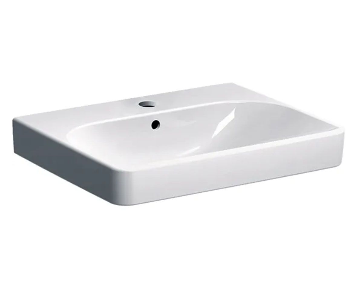 Прямокутний умивальник 60 см GEBERIT SMYLE  500.229.01.1 500.229.01.1