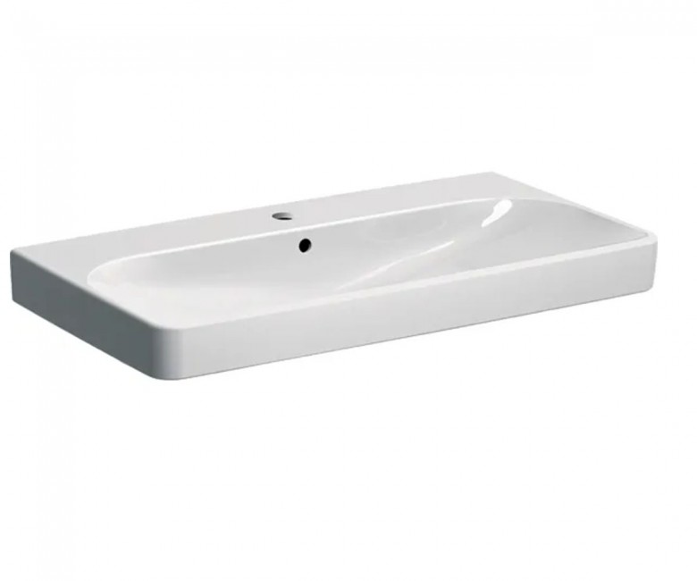 Прямоугольный умывальник GEBERIT SMYLE SQUARE 500.251.01.1 500.251.01.1