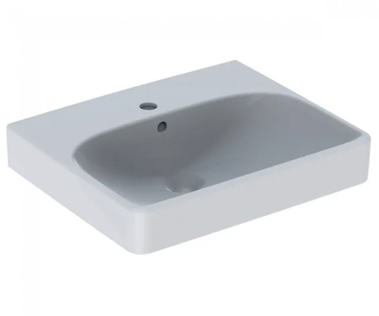 Умывальник прямоугольный 50 см GEBERIT SMYLE SQUARE 500.256.01.1 500.256.01.1