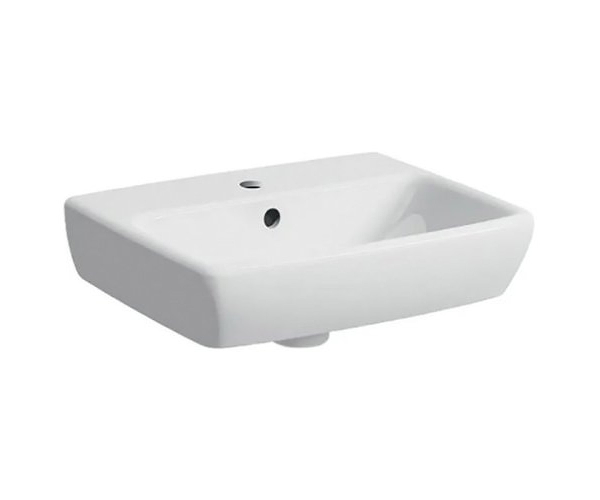 Підвісний умивальник 45 см GEBERIT SELNOVA SQUARE 500.322.01.7 500.322.01.7