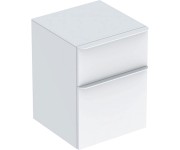 Шафа SMYLE SQUARE 45* 60* 47см, 2 ящики, білий/м`який глянець, білий/з матовим порошковим покриттям GEBERIT SMYLE 500.357.00.1
