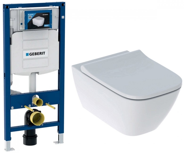 Унітаз з установкою 3 в 1 GEBERIT SMYLE  500.683.00.2+111.300.00.5 500.683.00.2+111.300.00.5