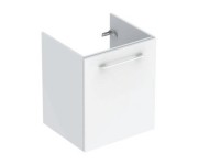 Шафа СЕЛЬНОВА КВАДРАТНА 53,8*50,2см, 1 дверцята, білий глянець GEBERIT SELNOVA SQUARE 501.216.00.1