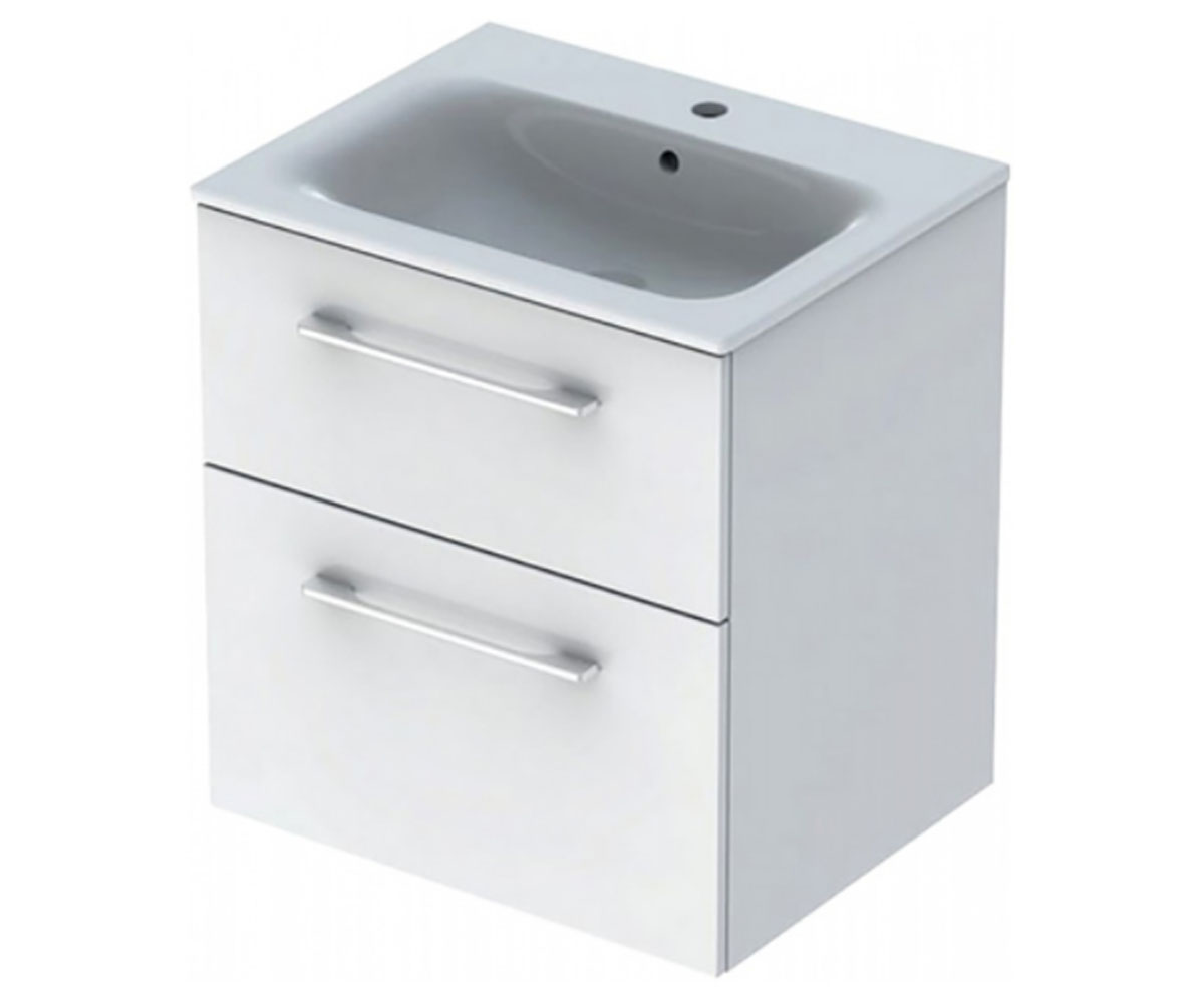 Тумба с раковиной 60 см GEBERIT SELNOVA SQUARE 501.236.00.1 501.236.00.1