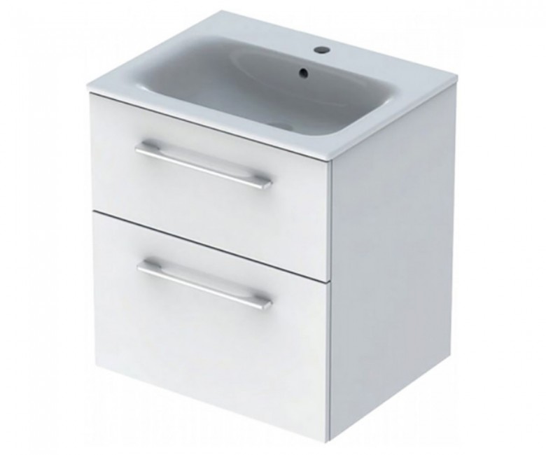 Тумба з раковиною 60 см GEBERIT SELNOVA SQUARE 501.236.00.1 501.236.00.1