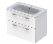 Тумба з раковиною 80 см GEBERIT SELNOVA SQUARE 501.240.00.1