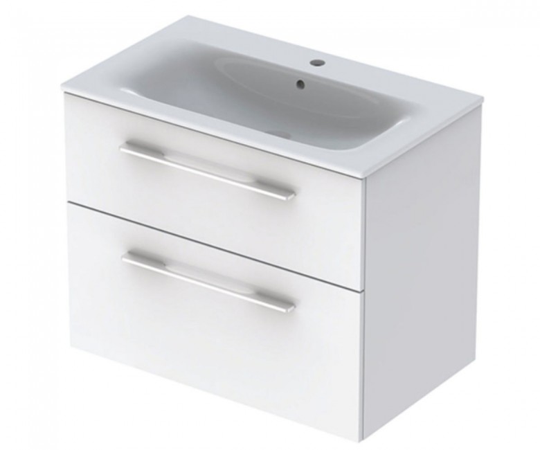 Тумба з раковиною 80 см GEBERIT SELNOVA SQUARE 501.240.00.1 501.240.00.1