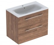 Тумба с раковиной 80 см GEBERIT SELNOVA SQUARE 501.242.00.1