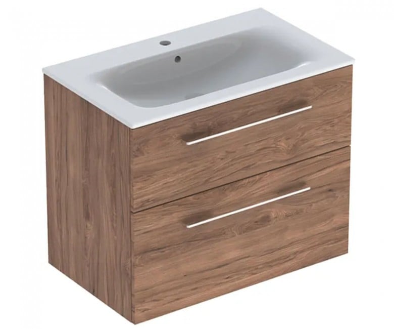 Тумба з раковиною 80 см GEBERIT SELNOVA SQUARE 501.242.00.1 501.242.00.1