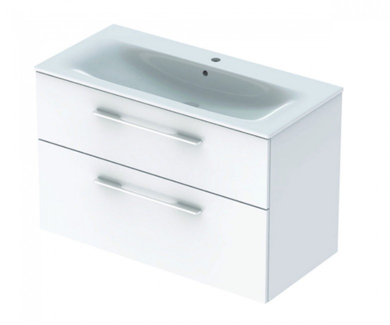 Тумба з умивальником 100 см GEBERIT SELNOVA SQUARE 501.244.00.1 501.244.00.1