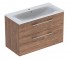Тумба с раковиной 100 см GEBERIT SELNOVA SQUARE 501.246.00.1 501.246.00.1