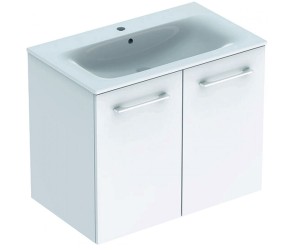 Тумба з раковиною 80 см GEBERIT SELNOVA SQUARE 501.256.00.1