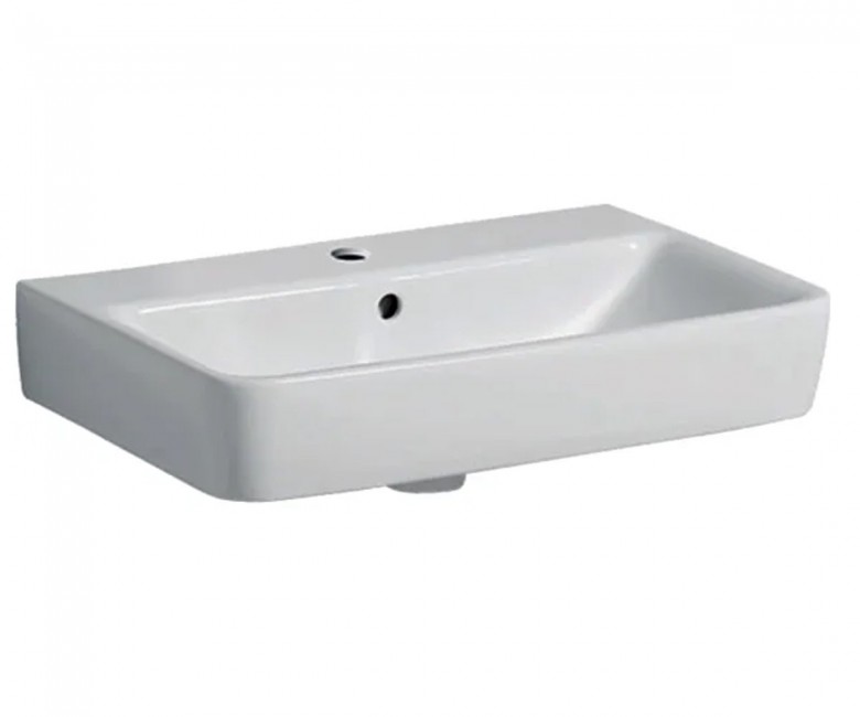 Прямоугольный умывальник 60 см GEBERIT SELNOVA COMPACT 501.511.00.1 501.511.00.1