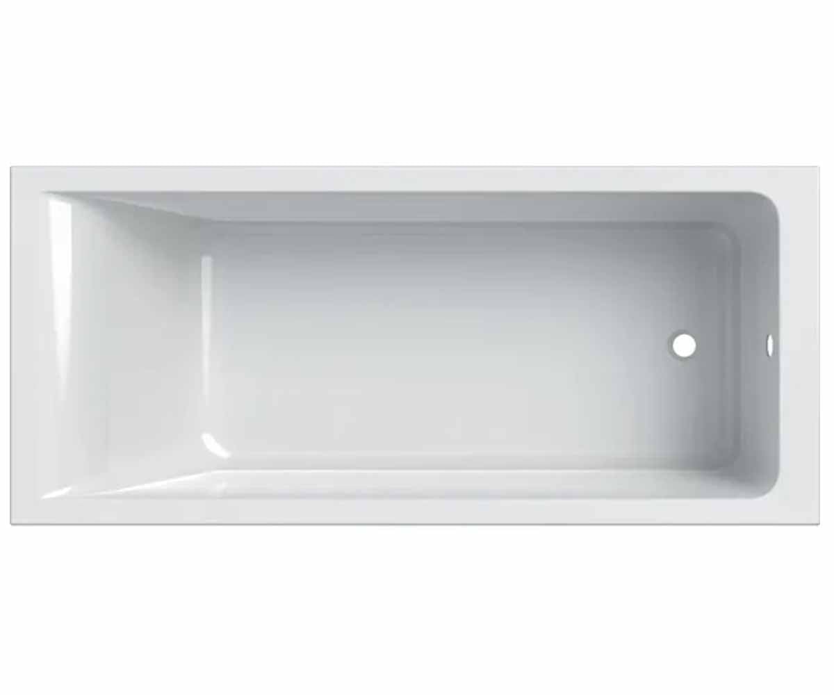 Прямокутна ванна 180х80 см GEBERIT SELNOVA SQUARE 554.386.01.1 554.386.01.1