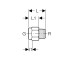 Переходник 1/2х1/2  MEPLA 632.006.00.1:Чертеж 