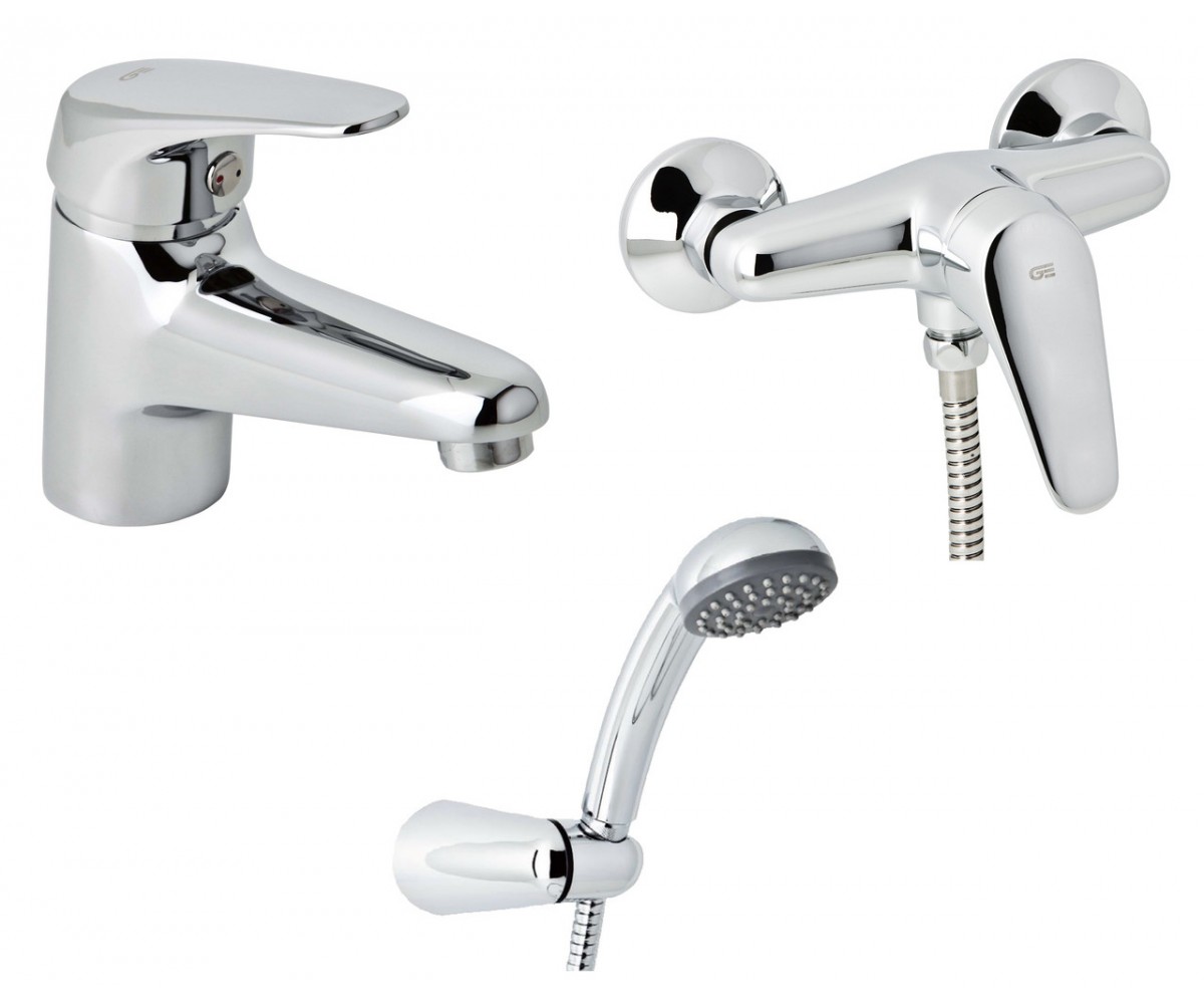 Набір змішувачів у ванну GENEBRE GE2 03GE2-SHOWER 03GE2-SHOWER