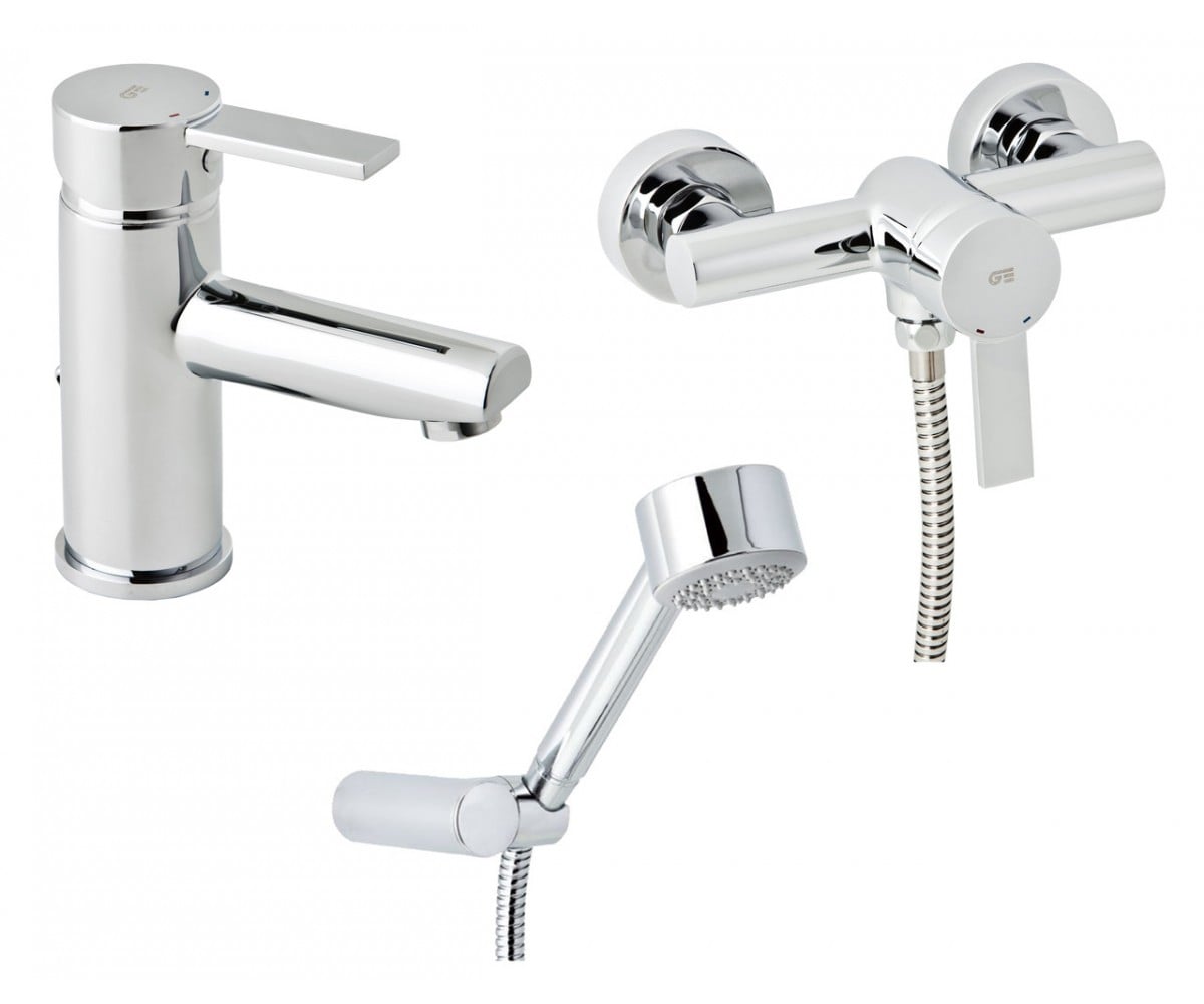 Набір змішувачів GENEBRE TAU2 03TA2-SHOWER 03TA2-SHOWER