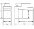 Каскадный смеситель  KENJO 63137 26 45 66:Чертеж 