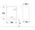 Сенсорная сушилка для рук  WECFLOW GW01 14 04 01:Чертеж 