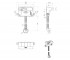 Встраиваемый механизм  RETTANGOLO 20496-031:Чертеж 