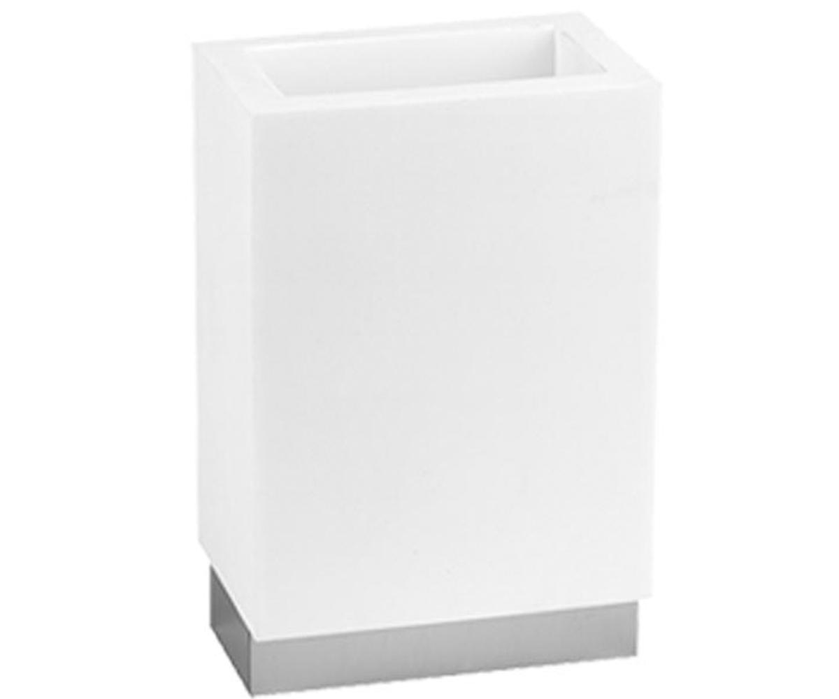 Склянку з держателем білий GESSI RETTANGOLO 20834-031 20834-031
