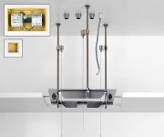Монтажний комплект GESSI MINIMALI QUADRO 32849-238