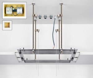 Монтажный комплект GESSI MINIMALI QUADRO 32855-238