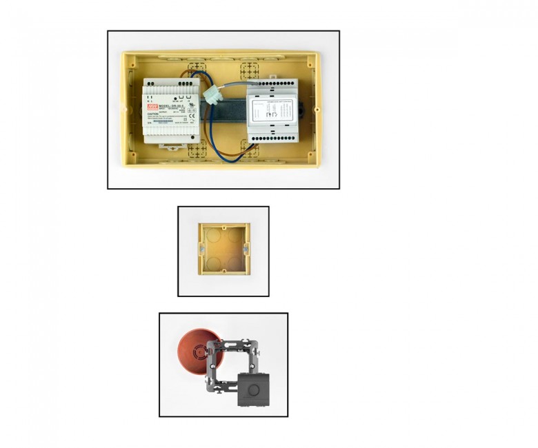 Вбудовані компоненти GESSI MINIMALI QUADRO 32857-238 32857-238