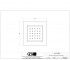 Боковая форсунка  RETTANGOLO QUADRO 32984-031:Чертеж 